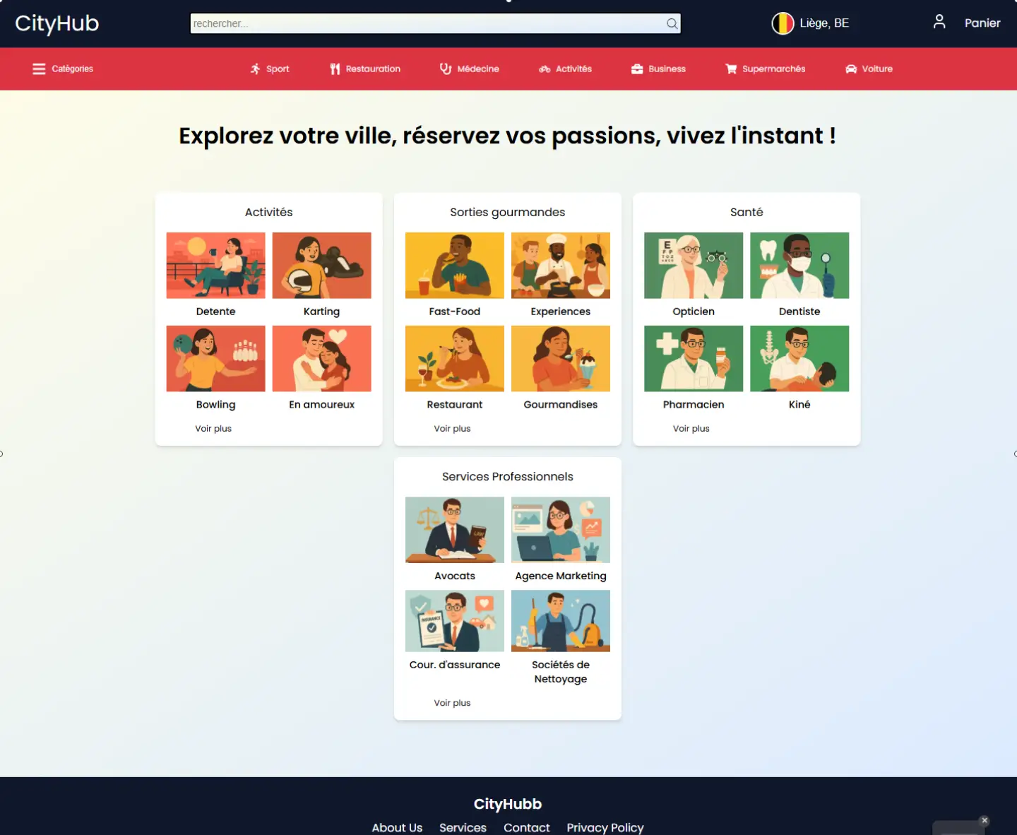 Project  Cityhubb.io